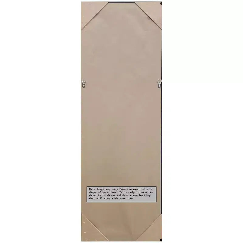 Miroir en bois blanc