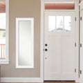 Miroir en bois blanc