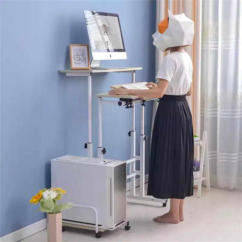 Bureau debout mobile