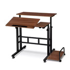 Bureau debout mobile