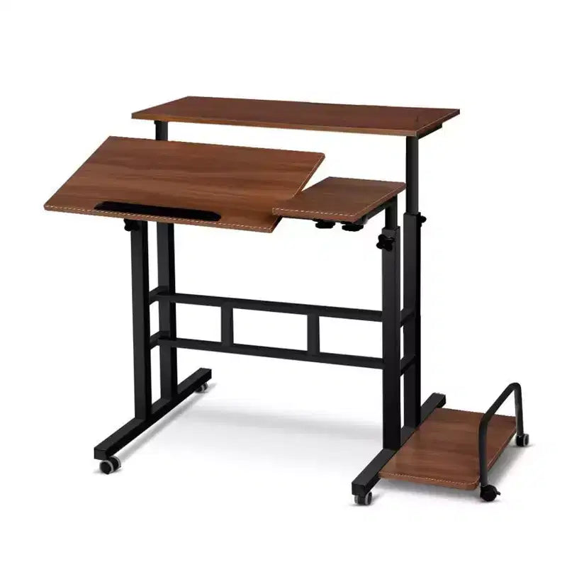 Bureau debout mobile