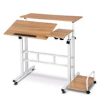 Bureau debout mobile