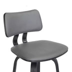 Tabouret de bar pivotant et rembourré