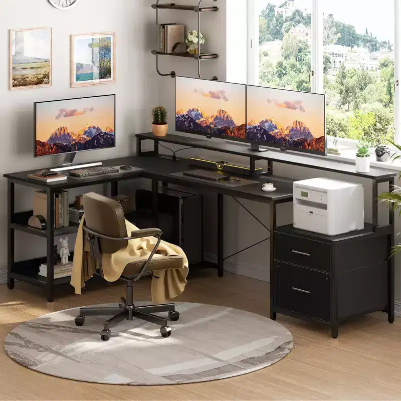 Bureau en L