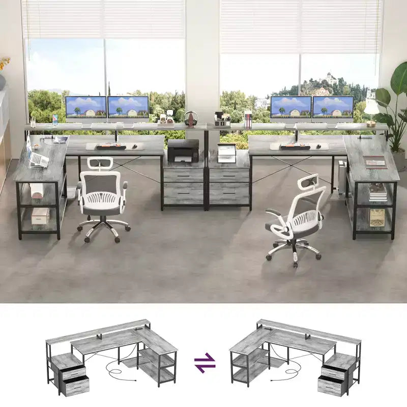 Bureau en L