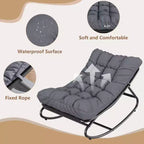 Fauteuil à bascule moderne
