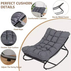 Fauteuil à bascule moderne