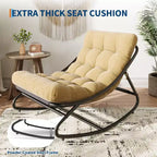Fauteuil à bascule moderne