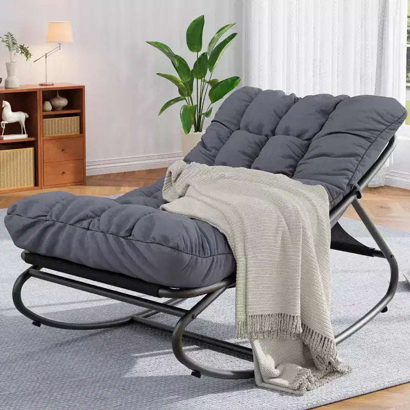 Fauteuil à bascule moderne