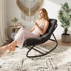Fauteuil à bascule moderne