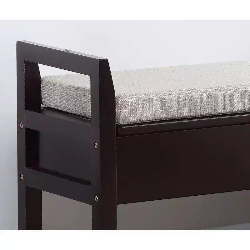 Banc à chaussures de rangement