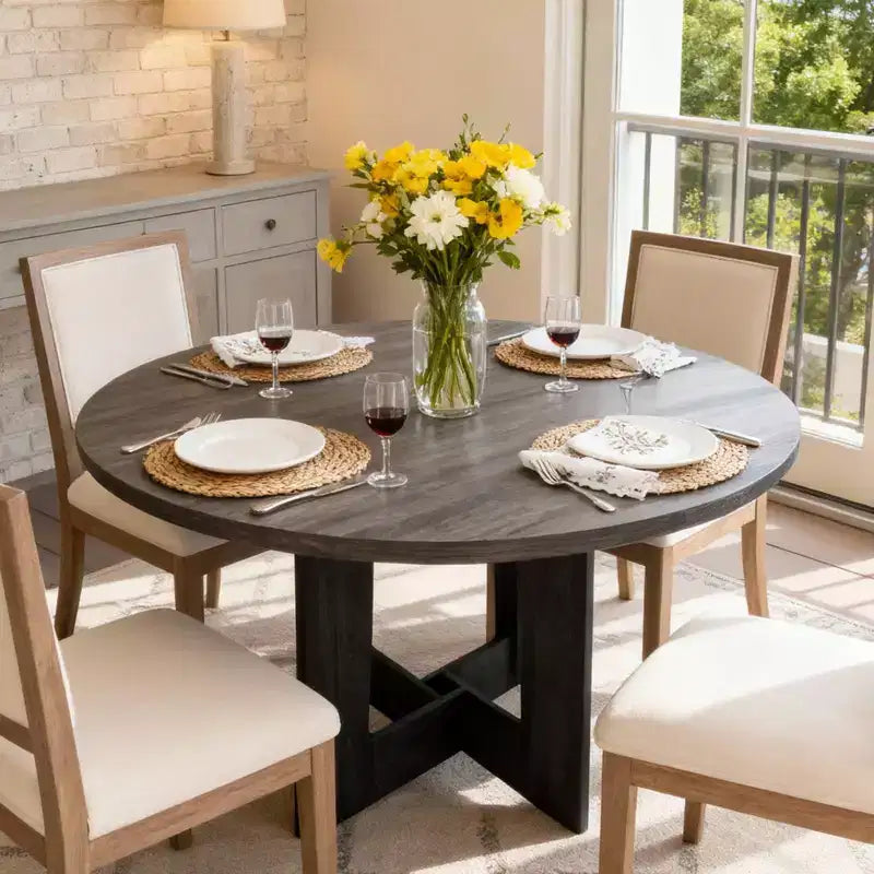 Table à manger ronde