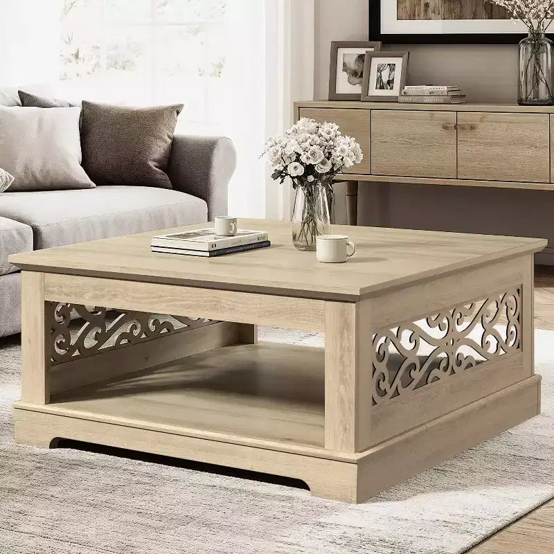 Table basse en bois
