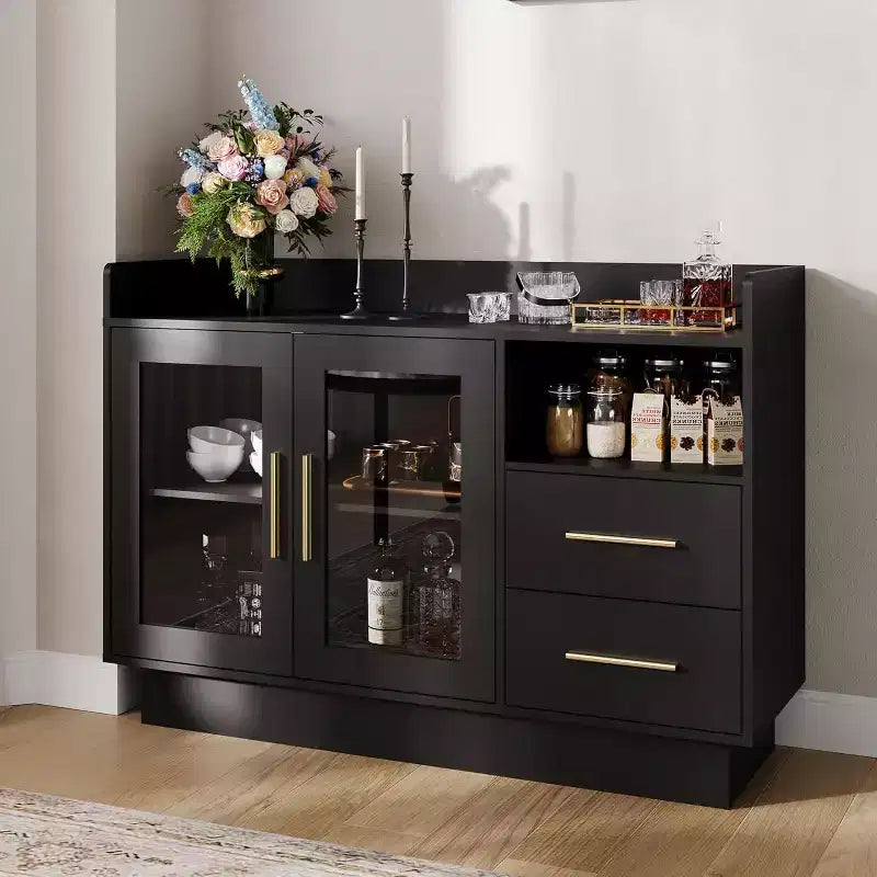 Meuble de rangement pour vin et café