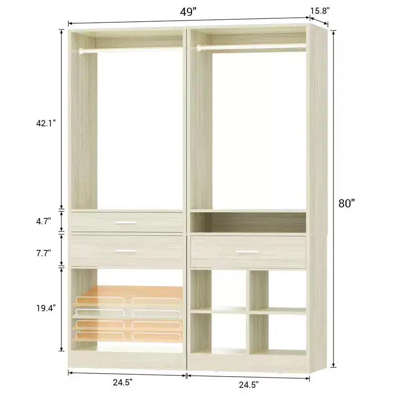 Armoire autoportante
