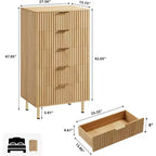 Tiroir Commode Naturel