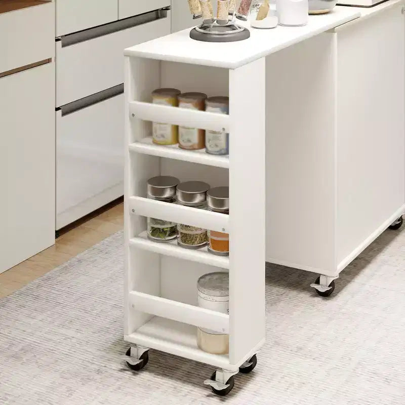 Îlot de cuisine sur roulettes