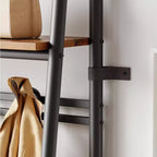Meuble d'entrée avec porte-manteau et range-chaussures