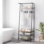 Meuble d'entrée avec porte-manteau et range-chaussures