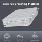 Matelas hybride en mousse à mémoire de forme et gel