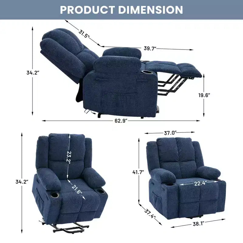 Fauteuil inclinable releveur électrique