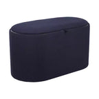 Banc de rangement moderne et élégant en tissu doux