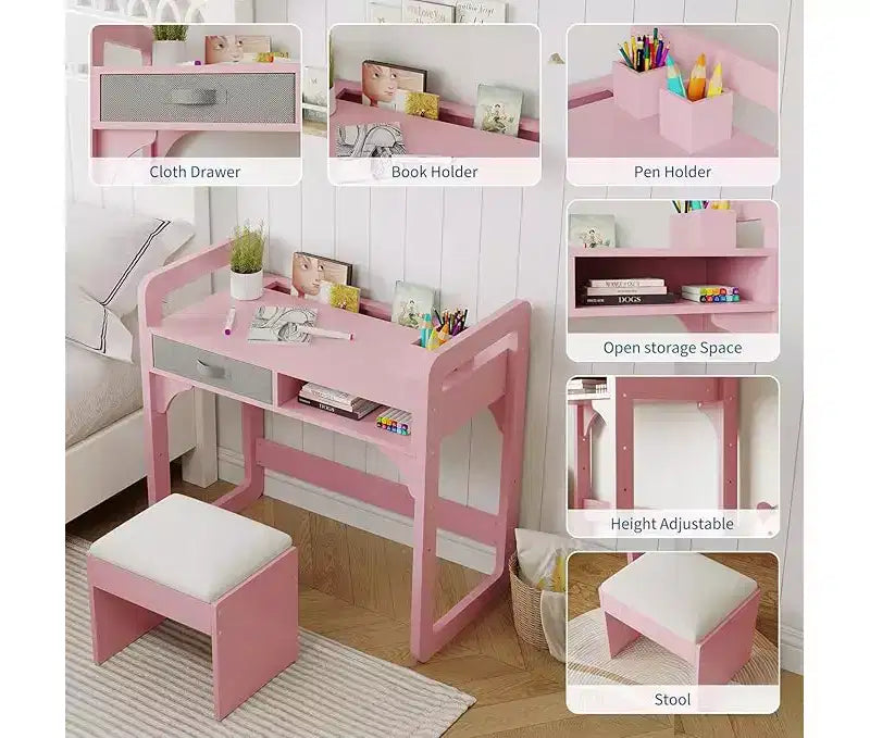 Chaise de bureau en bois