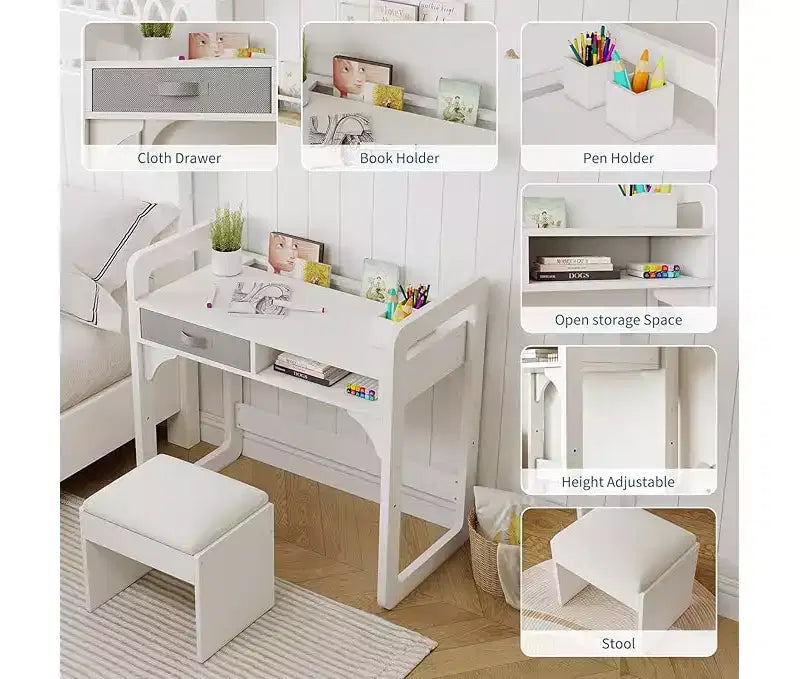 Chaise de bureau en bois