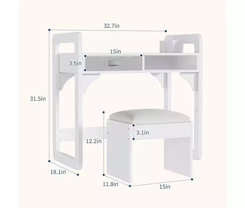 Chaise de bureau en bois