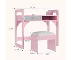 Chaise de bureau en bois