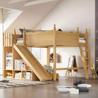 Cadre de lit mezzanine en bois