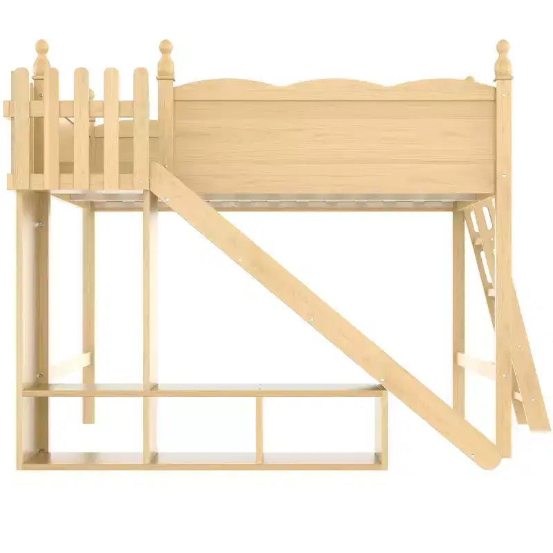 Cadre de lit mezzanine en bois