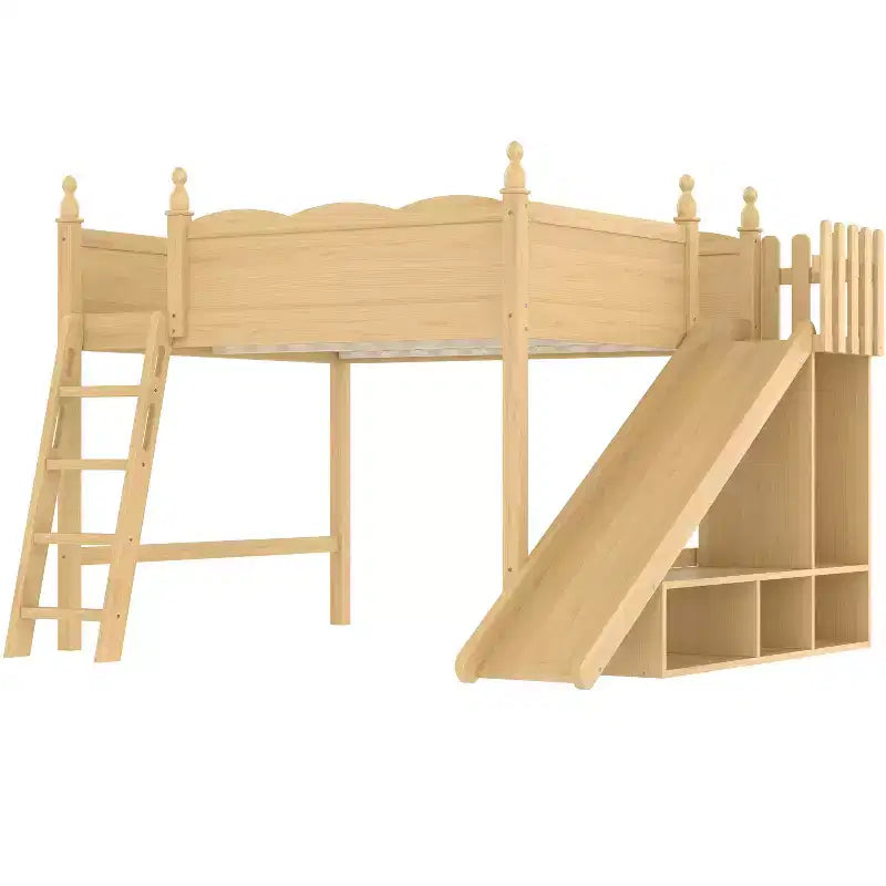 Cadre de lit mezzanine en bois