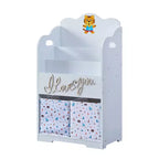 Bibliothèque pour enfants avec rangement de jouets