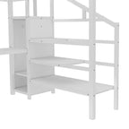 Lit mezzanine en métal