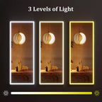 Miroir pleine longueur LED dimmable