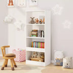 Organiseur de bibliothèque blanc