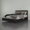 Plateforme moderne, pas besoin de sommier.