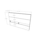 Plateforme moderne, pas besoin de sommier.