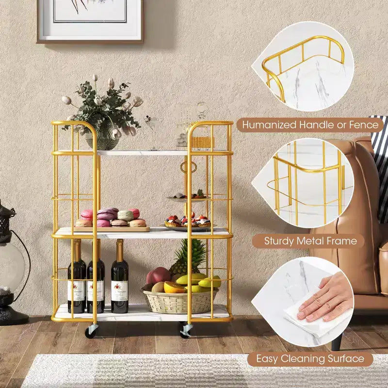 Chariot de Rangement de Cuisine