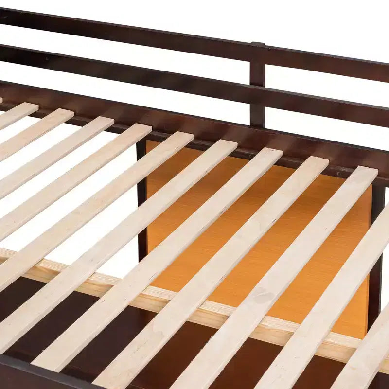 Lit mezzanine en bois
