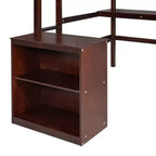 Lit mezzanine en bois